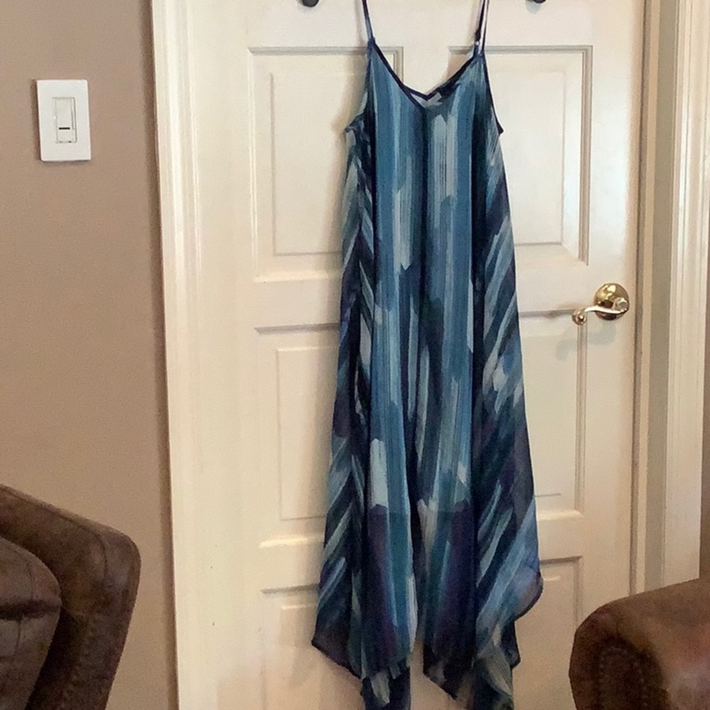 Wendy bellissmo Maternity dress size SP asymmetrical bottom adjustable straps